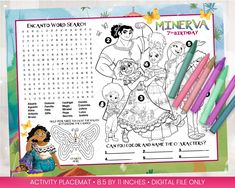 the princess and the frog coloring page for kids to color with their favorite disney characters