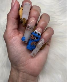 Curved Nails, Art Deco Nails, Gel Acrylic Nails, Diy Acrylic Nails, Drip Nails, Colored Acrylic Nails, Long Acrylic Nails Coffin, Exotic Nails, Crazy Nails