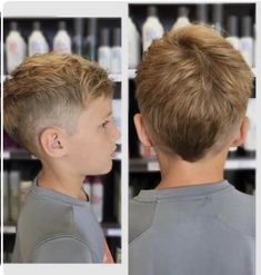 Boy Haircuts Wavy Hair, Boys Haircut Styles, Kids Haircuts, Haircut Boys, Baby Haircut, Boy Haircuts Short, Toddler Haircuts, Cool Boys Haircuts