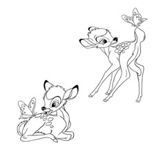 the disney characters coloring pages for kids