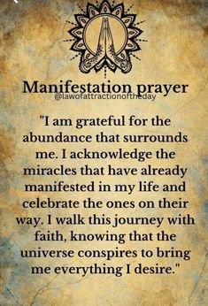 Manifestation Prayer, Spiritual Person, Spread Your Wings And Fly, Prayers Of Gratitude, Go To Church, Trying My Best, Awakening Quotes, Affirmations For Happiness