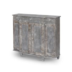 Park Hill Aged Paint Townhouse Console EFC80890 French Country Quilt, Cabinets For Storage, French Farmhouse Dining Table, French Country Collections, Park Hill Collection, Reclaimed Wood Console Table, Vintage Buffet, Wooden Console Table, Park Hill