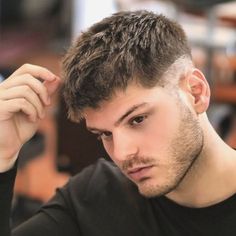 Short Textured Haircuts, Crew Cut Haircut, Mid Fade Haircut, Men Fade Haircut Short, Short Textured Hair, Mens Haircuts Short Hair, Mens Hairstyles Fade, Gents Hair Style, Men Haircut Curly Hair