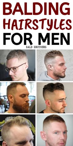 Balding Hairstyles For Men, Dad Haircut, Balding Hairstyles, Hairstyles For Balding Men, Shaved Head With Beard, Bald Haircut, Thining Hair