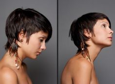 modern definition of feathered hair. Favorite Hairstyles, Hair Fashion, Girl Short Hair, Feathered Hairstyles, Love Hair, Hair Today, Great Hair, About Hair, Short Hair Cuts