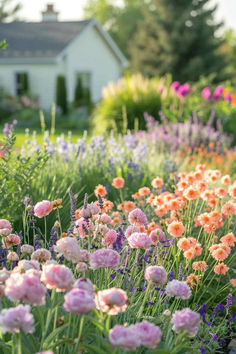 36 Whimsical Cottage Garden Ideas for a Delightful Garden Cottage Raised Bed Garden, Wild Flower Cottage Garden, Cottage Perennial Garden, Low Water Cottage Garden, Romantic Cottage Garden, English Wildflower Garden, How To Design A Cottage Garden, Hillside Wildflower Garden, British Flower Garden