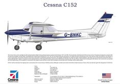 the cessna cj52 is shown in blue and white