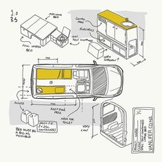 an image of a car with its door open and parts labeled in the diagram below