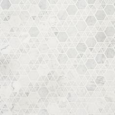 an abstract white marble background with hexagonal shapes