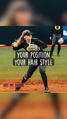 Walk Up Songs Softball, Softball Workouts, Softball Season, Sport Hair, Ball Hairstyles, Game Day Hair, Sports Hairstyles