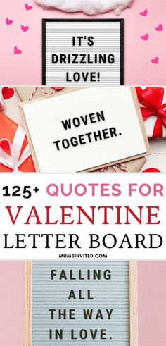 valentine's day quotes for the letter board