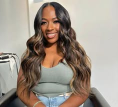 Grey Hair Colour, Hairstyle 2024, Black Hair Balayage, Sew In Hairstyles, Quick Weave Hairstyles, Birthday Hair, We Go Together, Glam Hair, Beautiful Hairstyles