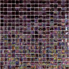 an image of a glass mosaic tile wall