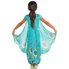 Child Jasmine Whole New World Costume - Aladdin | Party City Jasmine Halloween Costume, Aladdin Party, Aladdin Costume, Disney Princess Costumes, Oktoberfest Halloween, Plus Size Costume, Costume For Kids, Halloween Costume Shop, Party Store