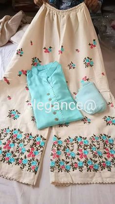 Plazo Suits, Cotton Suit Designs, Diy Belt For Dresses, Simple Kurti, Desi Dress, Balochi Dress, Homemade Bows, Sharara Suits