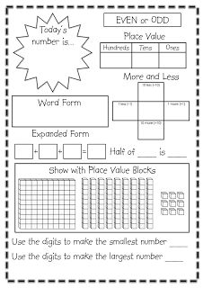 printable worksheet for rounding to the nearest place value