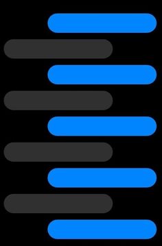 blue and black lines are arranged in the shape of rectangles on a black background