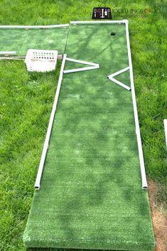 Diy Mini Golf, Golf Backyard, Outdoor Mini Golf, Diy Golf, Golf Card Game, Dubai Golf, Putt Putt Golf, Golf Diy