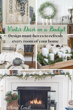 winter decor on a budget design must - haves to refresh every room of your home