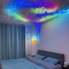 Blitz Design, 3d Clouds, Lightning Cloud, Small Game Rooms, Cloud Night Light, Cloud Light, Cloud Lamp, Diy Lampe, Cloud Lights