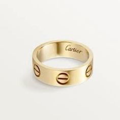 Cartier Gold, Cartier Love Ring, Cartier Earrings, Bracelet Love, Cartier Love Bracelet, Love Ring, Love Bracelets, Ring Collections, Ring Ring