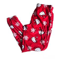 Hello Kitty Christmas Pajama Pants Christmas Pants Pjs, Christmas Pj Pants, Kawaii Pajamas, Kitty Aesthetic, Christmas Pajama Pants, Kitty Christmas, Christmas Pj, Red Pajamas, Classic Pajamas