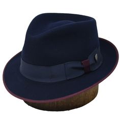 Dobbs Hashtag Wool Felt Fedora Adjustable Wool Fedora, Adjustable Wool Hat With Short Brim, Adjustable Wool Top Hat With Flat Brim, Adjustable Brimmed Fur Felt Fedora, Wool Brimmed Top Hat For Kentucky Derby, Kentucky Derby Fur Felt Fedora, Fitted Wool Felt Hat With Short Brim, Adjustable Wool Brimmed Fedora, Adjustable Fur Felt Hat With Short Brim