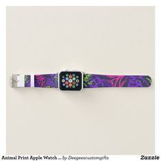 Animal Print Apple Watch Band