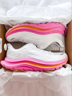 Pink Hoka Shoes, Cute Tennis Shoes, Preppy Sneakers, Pretty Sneakers, Trendy Shoes Sneakers, Hoka Shoes, Preppy Shoes, Pretty Shoes Sneakers