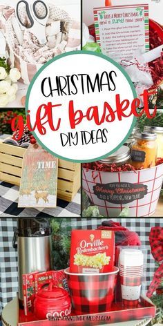 christmas gift basket diy ideas