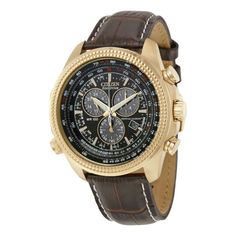 Eco Drive Watches, Slide Rule, Citizen Watch, Perpetual Calendar, Eco Drive, Brown Leather Strap, Leather Buckle, Sport Watches, Wristwatch Men