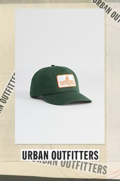 Paneled cotton twill hat by Carrots. Adjustable fit cap with a strap closure. Features Carrots emblem patch hat Paneled cotton twill cap Curved brim Adjustable fit Strap closure Content + Care Cotton Spot clean Imported Size Circumference: Adjustable | Carrots Emblem Patch Hat in Forest Green, Men's at Urban Outfitters Men's Shoes Accessories, Patch Hat, Green Fits, Fitted Caps, Women Men Shoes, Brand Sale, New Woman, Forest Green, Cotton Twill