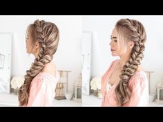 Copycat Side French Braid for Beginners | NO BRAIDING - YouTube Braid Without Braiding, French Braid For Beginners, Braid For Beginners, Side French Braid, How To French Braid, Side French Braids, How To Braid, How To Shade, Side Braid