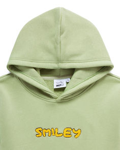 Smiley chenille hoodie and shorts set Soft Hand