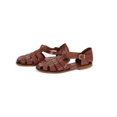 COLOR: Chestnut Brown LEATHER TYPE: Vegetable Leather MATERIAL: Made from %100 leather. SOLE: Leathery IN SOLE : %100 leather. HEEL HEIGHT: 1.5 cm DESIGN: Closed Back GENDER: Women's Our FIBO Panacea sandals are expertly handcrafted from genuine leather, with an adjustable buckle strap that won't pinch your ankles, and a soft-padded footbed for added comfort. Custom-made for optimal foot support. Flat Sandals For Women, Vegetable Leather, Leather Sandals Women, Chestnut Brown, Sandals For Women, Natural Leather, Leather Material, Women's Sandals, Flat Sandals