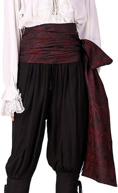 Pirate Themed Outfit Male, Modern Day Pirate Outfit, Pirate Clothing Reference, Pirate Formal Wear, 1700s Pirate Fashion, Men’s Pirate Outfit, Piratecore Outfit Men, Pirate Pants Pattern, Simple Ren Faire Outfit Men