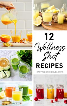 Wellness Shot Recipe, Turmeric Shots, Energy Shots, Wellness Shots, Juicer Recipes, Healthy Juice Recipes, Shot Recipes, Wellness Recipes, Smart Things