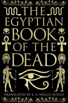 an egyptian book cover with the words,'you the jou egyptian book of the dead '