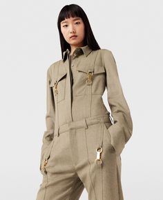 Utilitarian Fashion, Boy Outerwear, Short Denim Skirt, Wool Shirt, Bags Logo, Knitwear Dress, Adidas Tops, 2024 Collection, Fall 2024