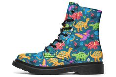 Dinosaur Friends Boots Colourful Socks, Gorgeous Boots, Backpack Lunch Bag, Shoes For Kids, Hooded Blanket, Colorful Socks, Good Mood, Kid Shoes, Boots Men