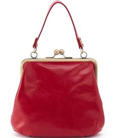 HOBO Alba Crossbody Bag | Dillard's Retro Crossbody Bag With Gold-tone Hardware, Elegant Red Shoulder Bag With Brass Hardware, Elegant Red Bag With Brass Hardware, Classic Red Bags With Brass Hardware, Vintage Leather Coin Purse With Removable Pouch, Retro Bags With Brass Hardware For Daily Use, Vintage Pouch Bag With Gold-tone Hardware, Retro Crossbody Bag With Brass Hardware, Retro Evening Bag With Brass Hardware