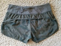 Check out my Ebay store for more great deals!! Lululemon Speed shorts Savasana Green Camo Size 4 2.5" inseam 4 way stretch Excellent condition! No funky seams or holes.   Liner intact and clean. Please know your size, as I do not accept returns due to not fitting properly. 😊 Returns not accepted unless item arrived damaged Lululemon Stretch Activewear For Outdoor, Stretchy Lululemon Activewear For Outdoor, Lululemon Gym Activewear With Pockets, Lululemon Activewear With Pockets For Gym, Lululemon Activewear With Pockets For Workout, Lululemon Casual Outdoor Activewear, Running Shorts Outfit, Dream Closet Clothes, Jesus Clothes