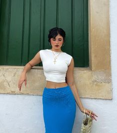 Carribean Cruise Outfits, Style Parisienne, Looks Chic, Lookbook Outfits, Bella Hadid, Outfits Casuales, Cute Casual Outfits, Kylie Jenner