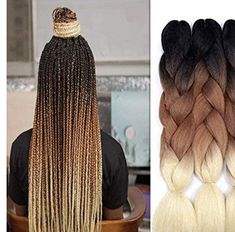 Rasta Hairstyles Braids Colors, Multi Color Braids, Afro Braids Hairstyles, Box Braids Ombre, Mixing Hair Color, Natural Hair Colors, Micro Braids Styles, Rasta Hair, Ombre Box Braids