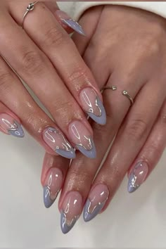 Chrome Nails Designs, Classy Acrylic Nails, Soft Nails, Minimalist Nails, Fire Nails, Classy Nails, Chic Nails