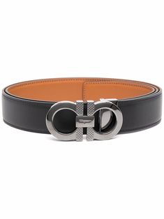 Salvatore Ferragamo Belt, Latest Fashion Design, Reversible Belt, Ferragamo Belt, Engraved Logo, Black Belt, Blue Leather, Watch Design