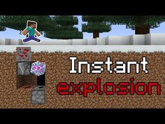 an animated video game with the words instant explosion