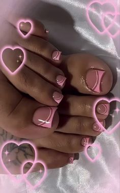 Uni Nails, Cute Pedicures, Nail Acrylic, Toe Nail Color, Big Board, Pedicure Designs