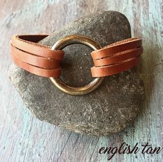 Petite Leather & Brass Wrap Bracelet / 7 Colors / Leather Bracelet / Leather Cuff Adjustable Double Band Jewelry With Leather Strap, Adjustable Double Band Leather Strap Jewelry, Adjustable Brown Double Band Jewelry, Adjustable Double Band Brown Jewelry, Leather Bracelet For Women, Jewelry Layering, Layering Jewelry, Leather Bracelets Women, Memorial Bracelet