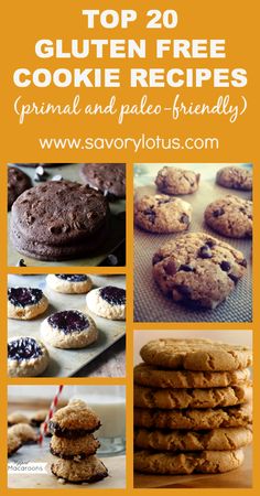 the top 20 gluten free cookie recipes